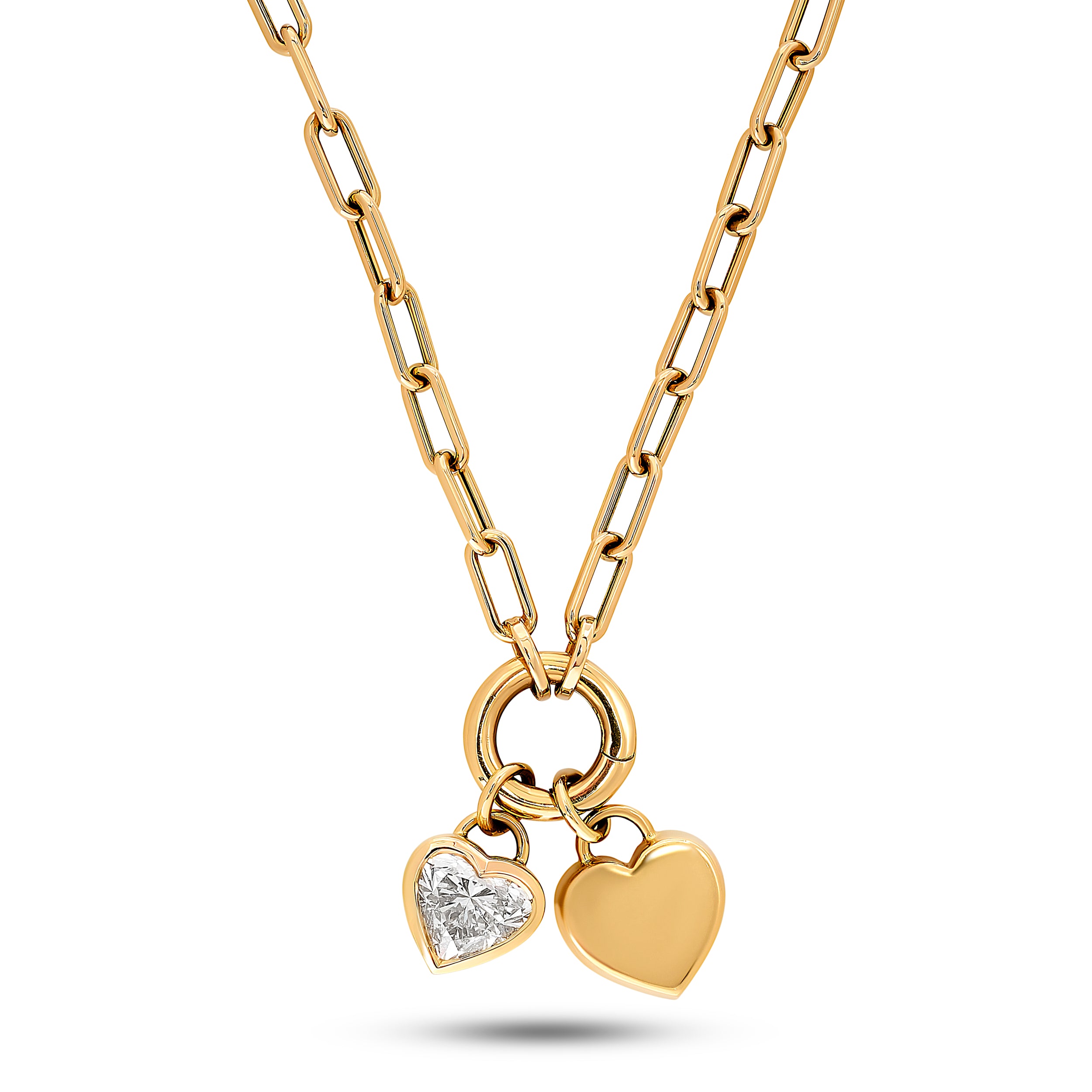 Two Big Loves Necklace