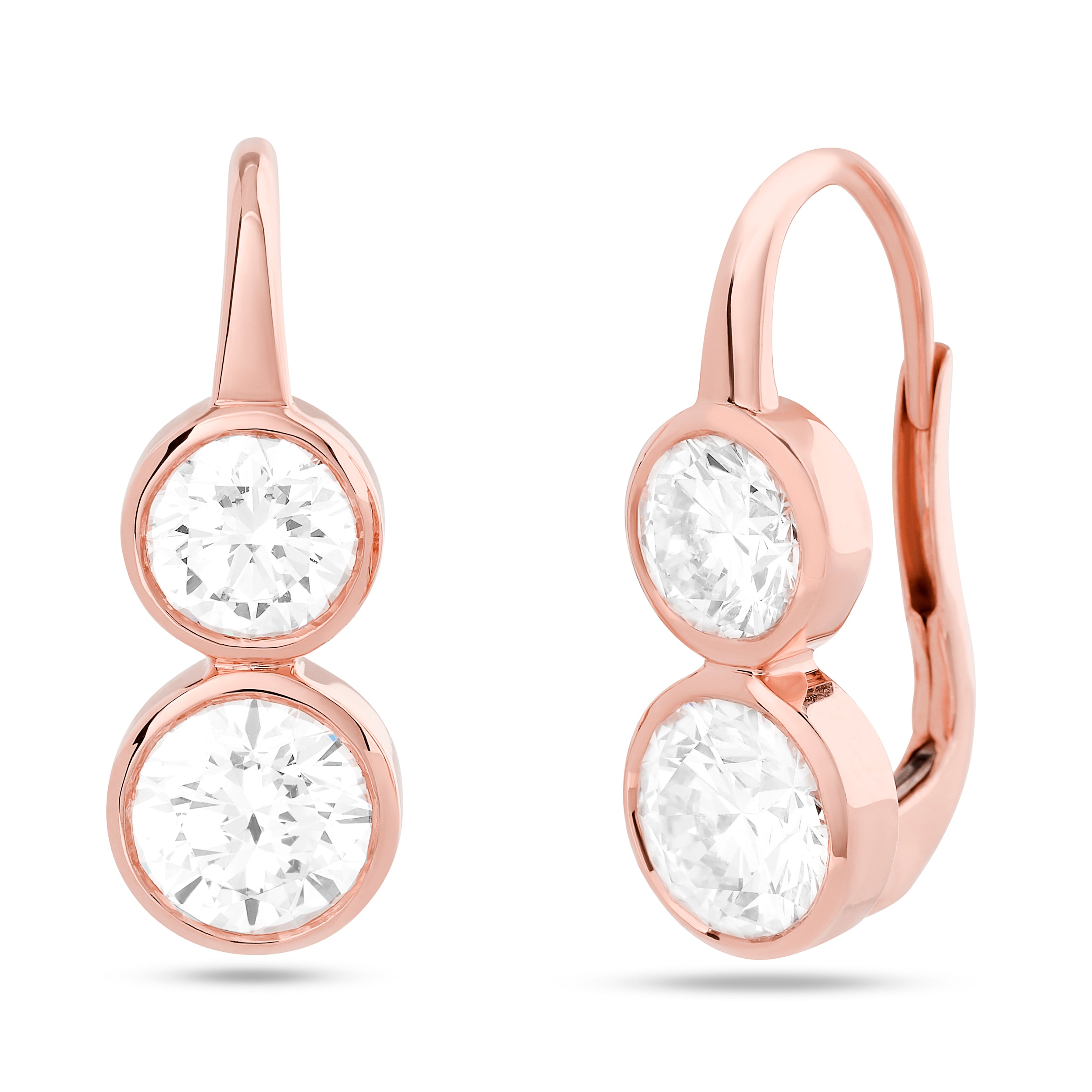 Greta Double Barrel Earrings