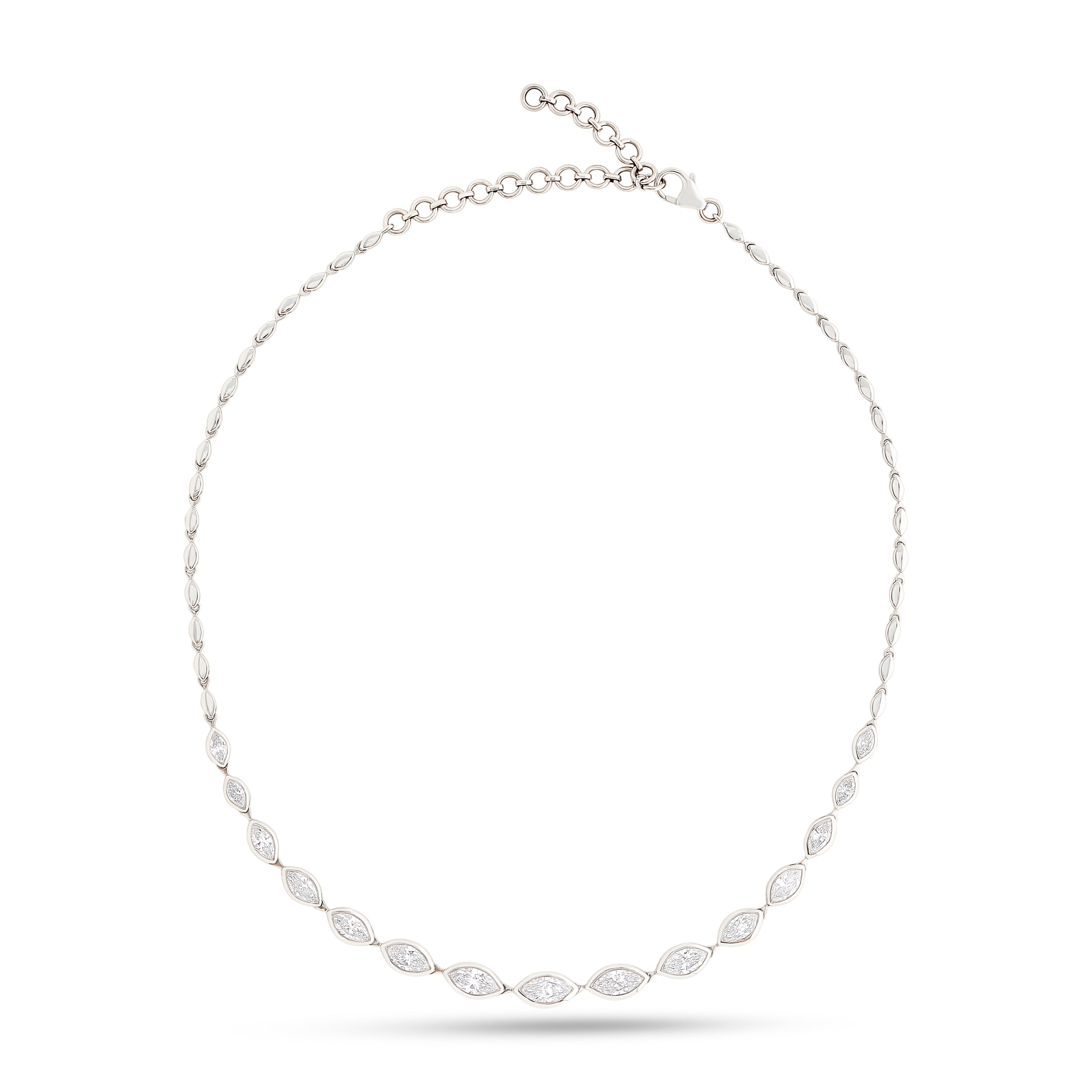 Marquise Bezel Choker