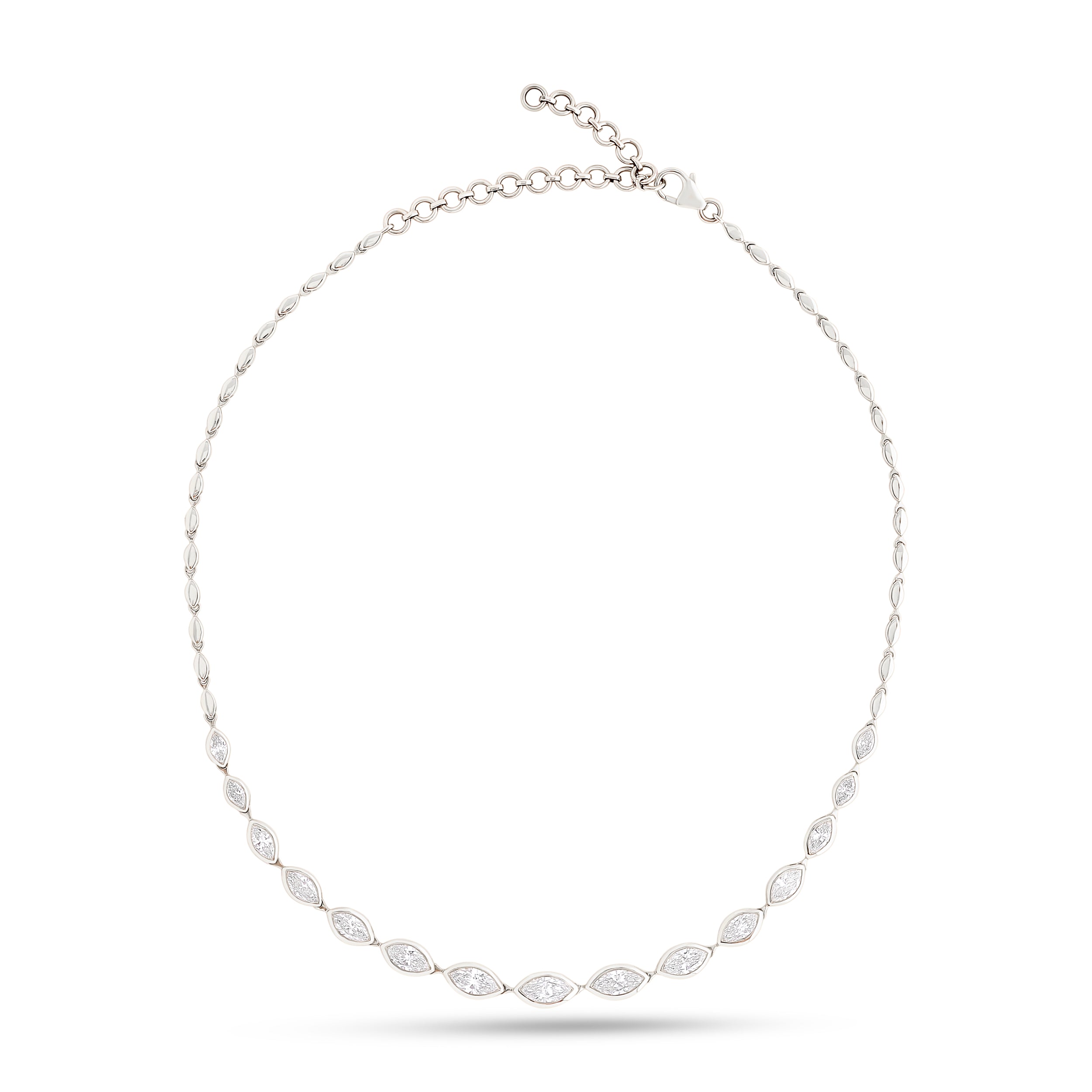 Marquise Bezel Choker
