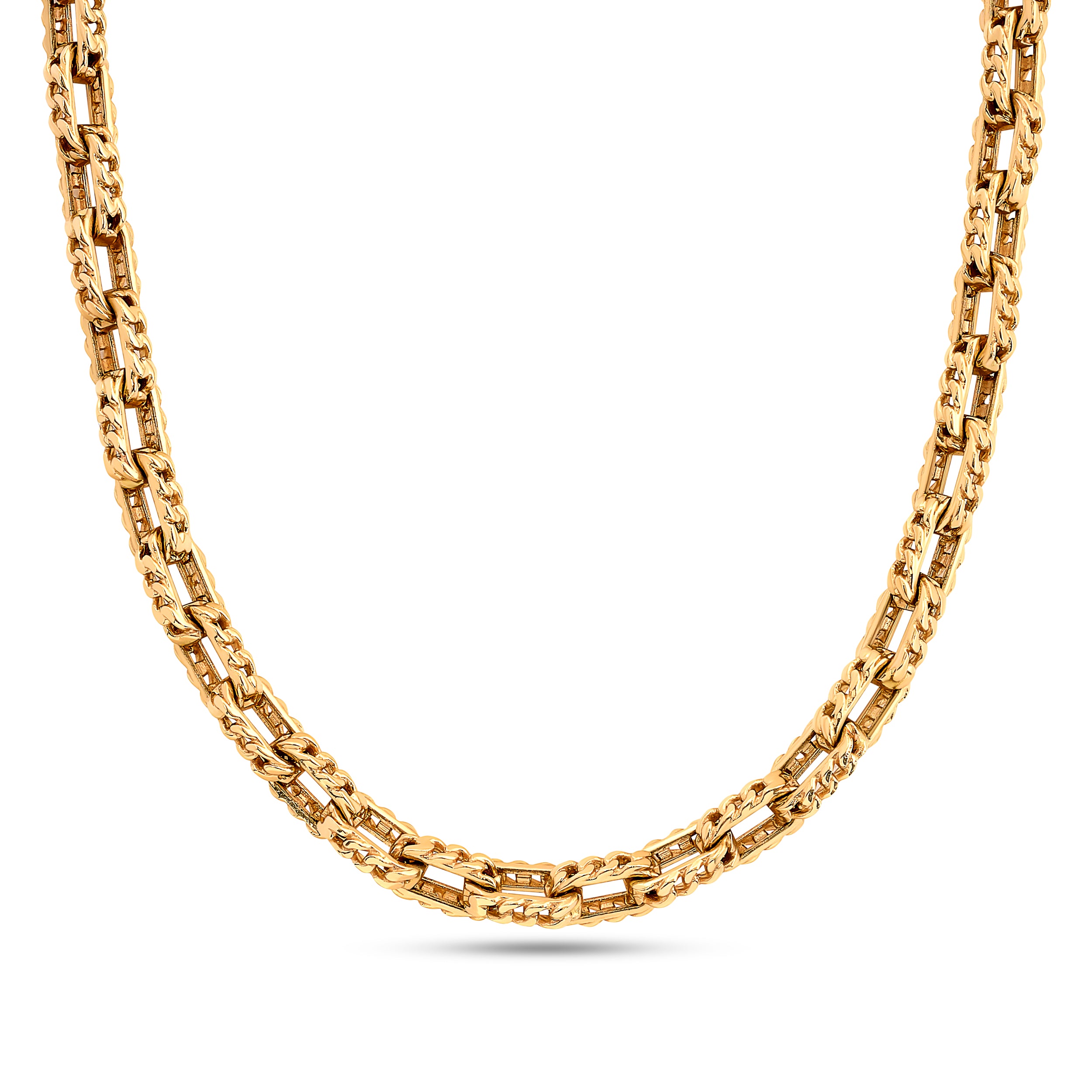 Curbed Chain Solid Curbed Link Chain | Elle Perahia