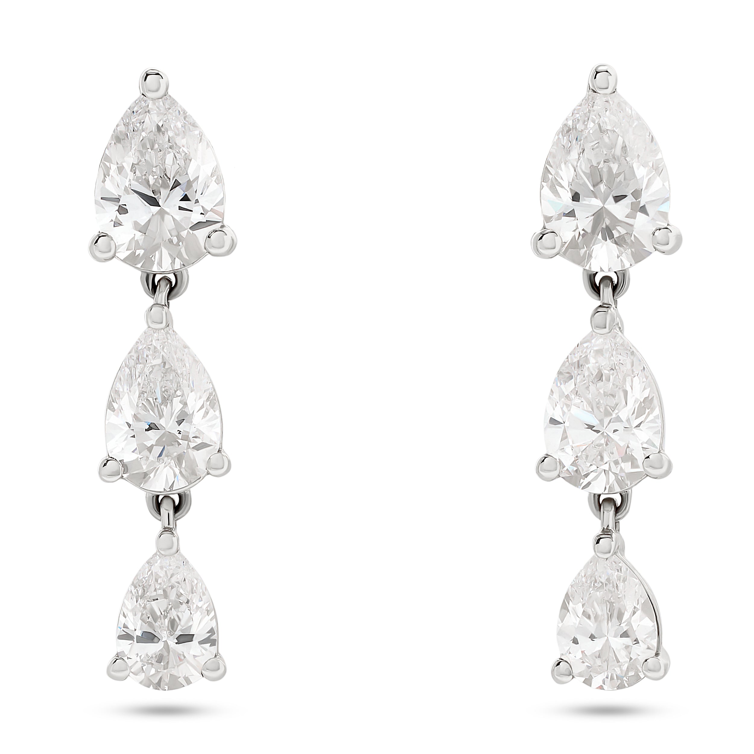 Seville Graduated Pear Earrings