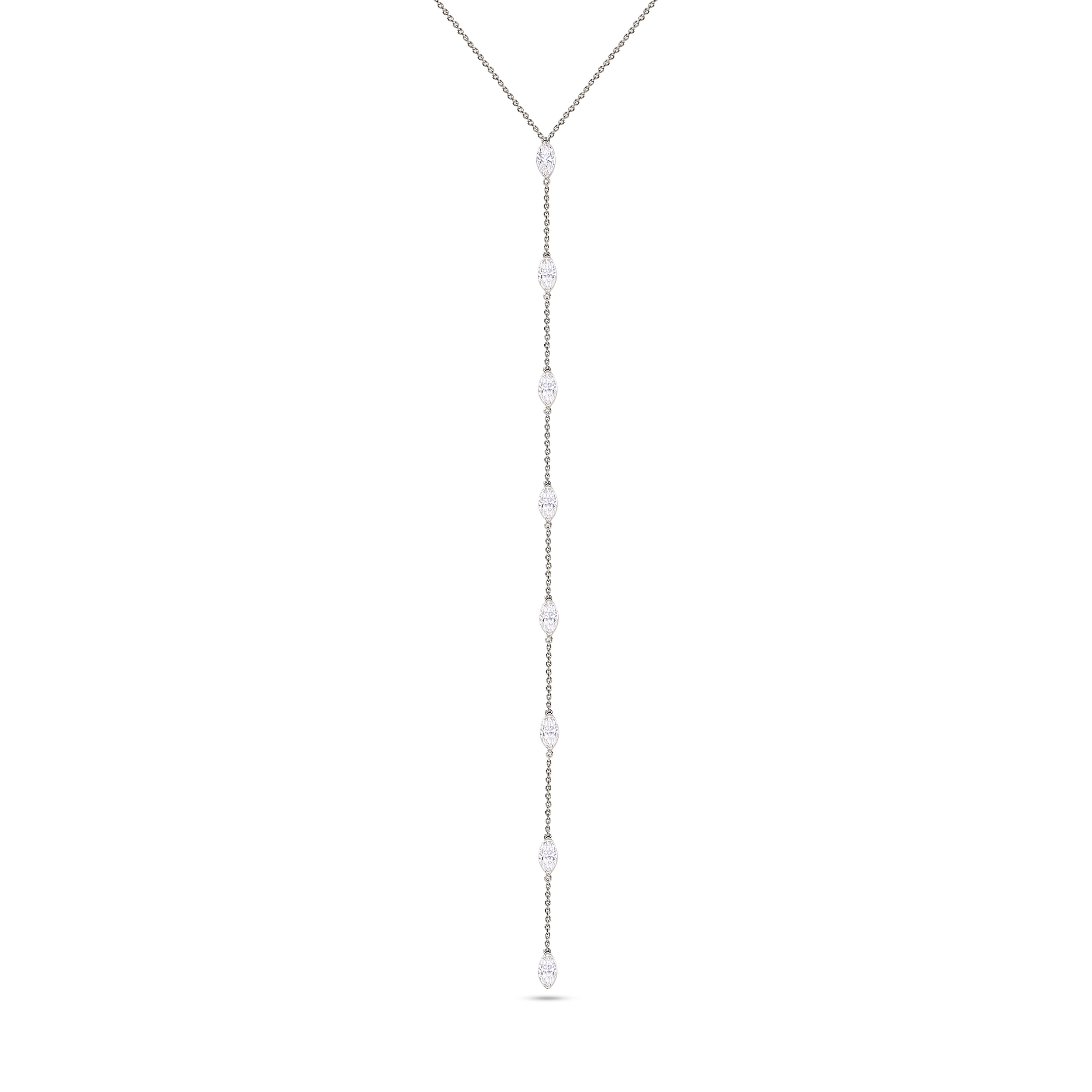 Long Marquise Lariat