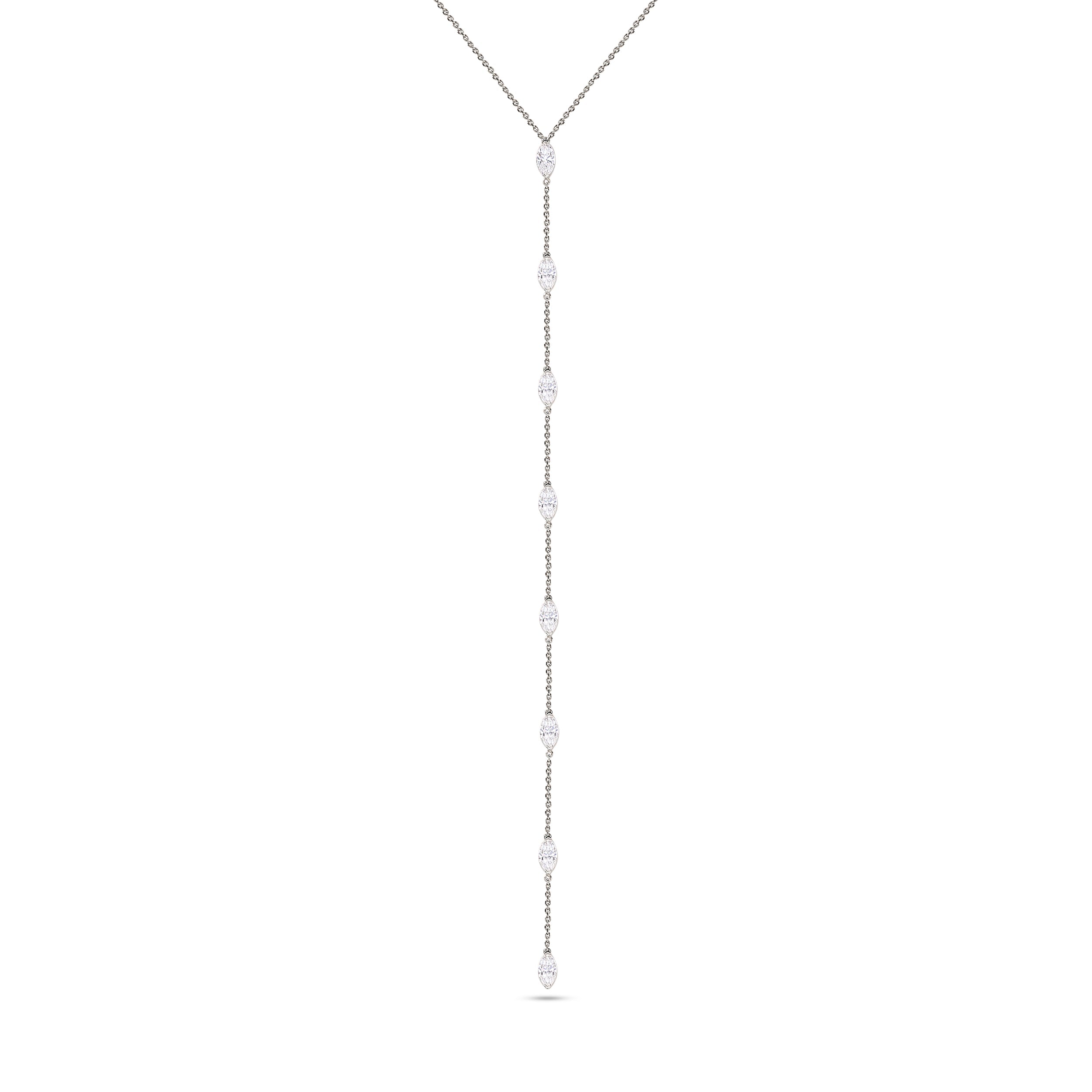 Long Marquise Lariat